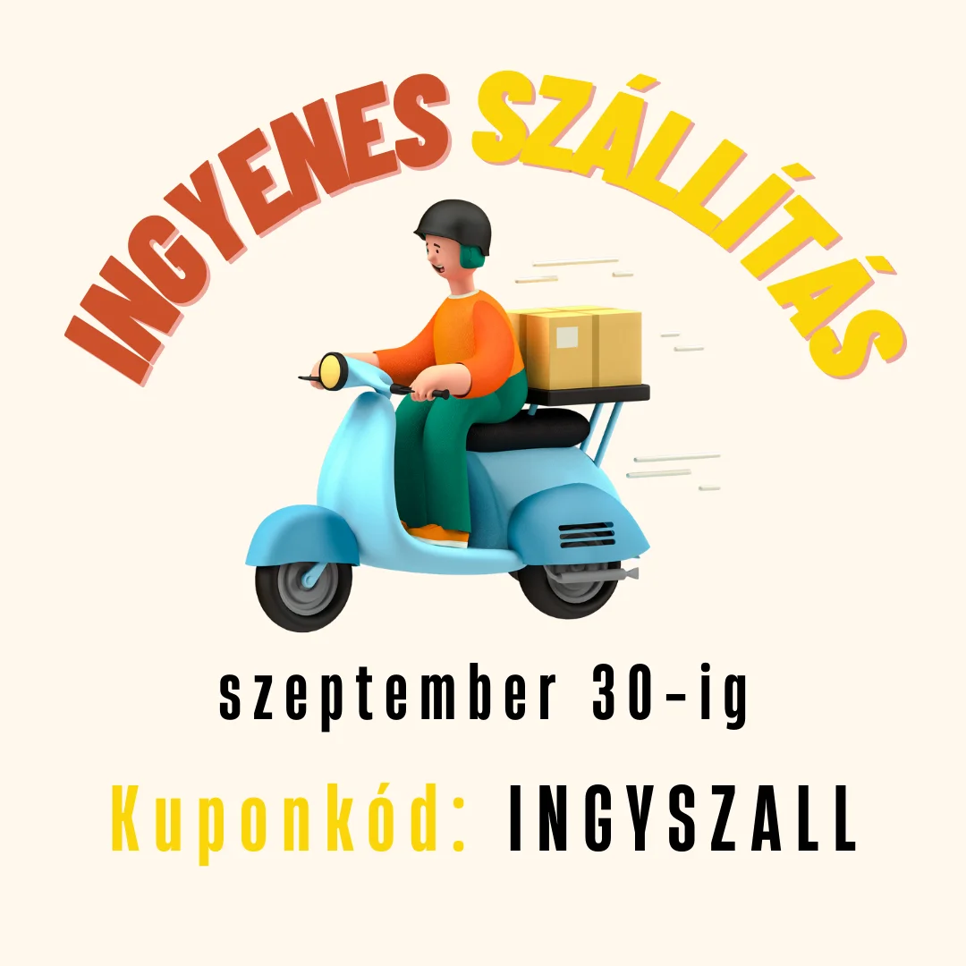 Ingyenes szállítás szeptember 30-ig