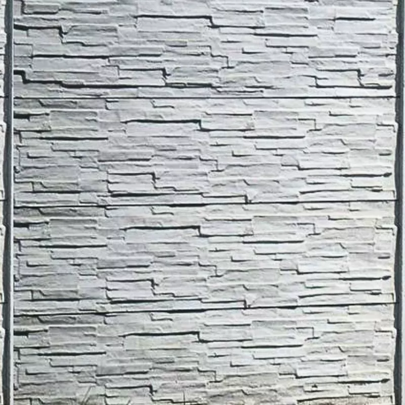 Mediterrán mintás betonkerítés